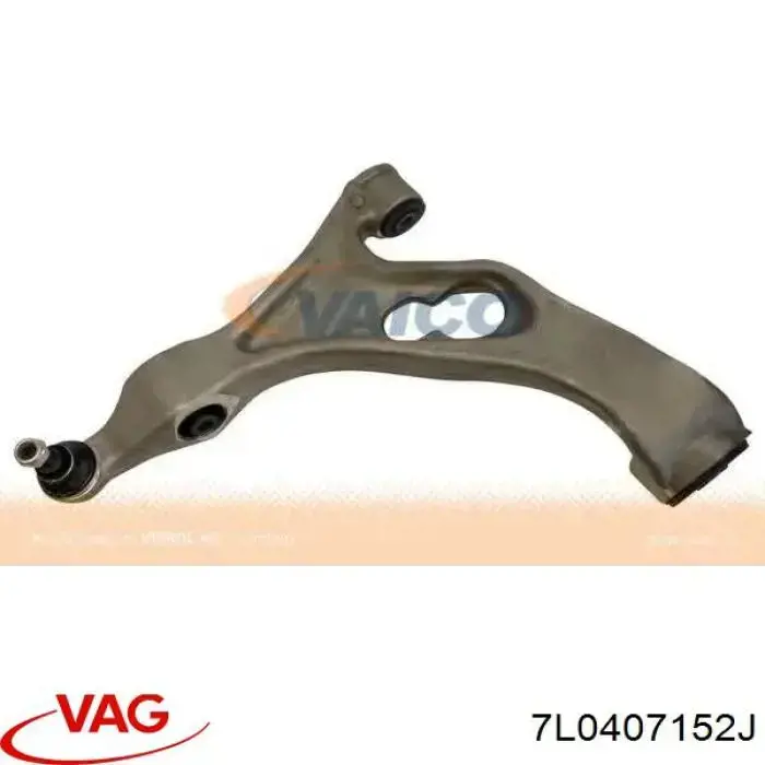Купить 7L0407152J VAG Нижний правый рычаг передней подвески