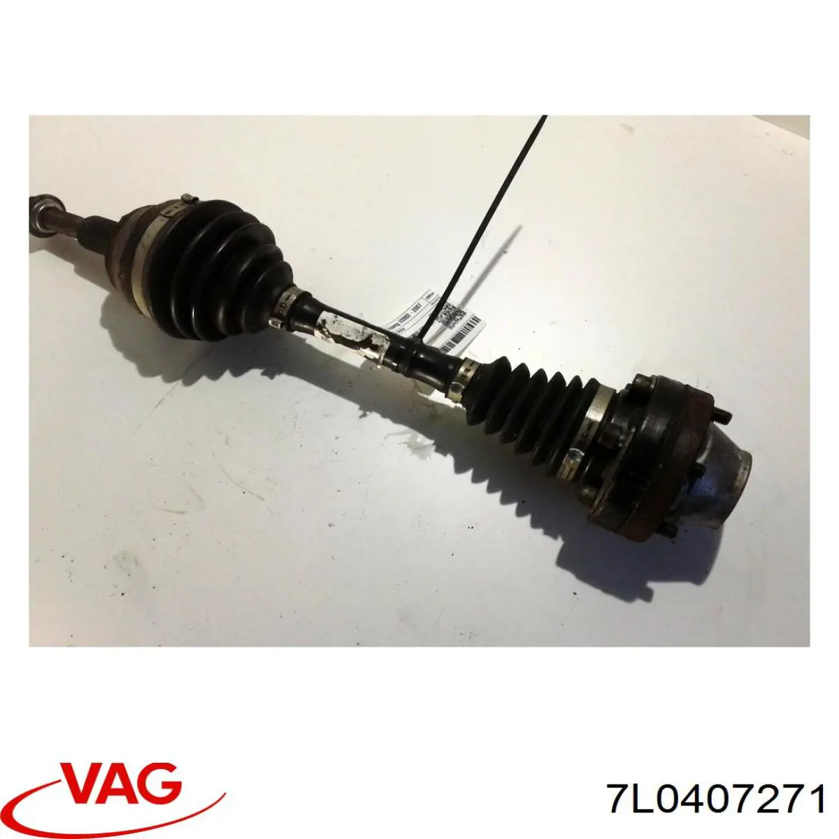 Ось передняя VAG 7L0407271EX