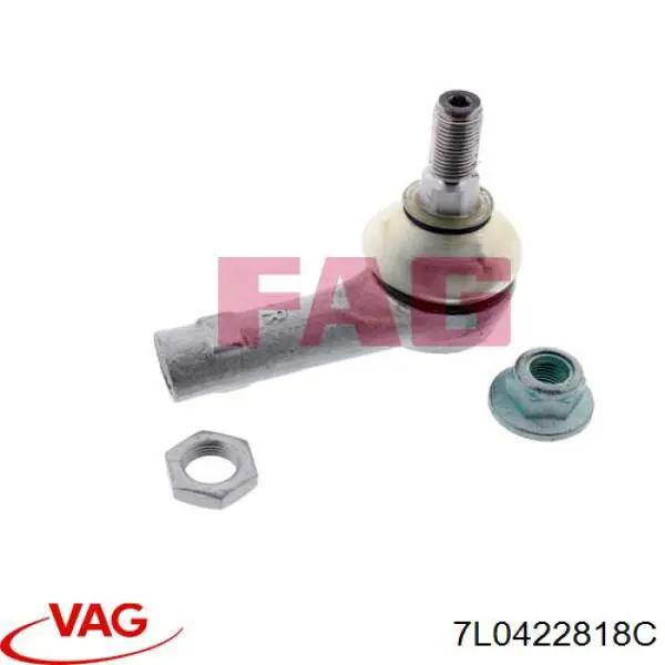 Купить 7L0422818C VAG Наконечник рулевой тяги, внешний
