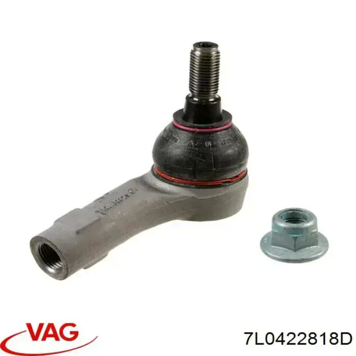 Купить 7L0422818D VAG Наконечник рулевой тяги, внешний