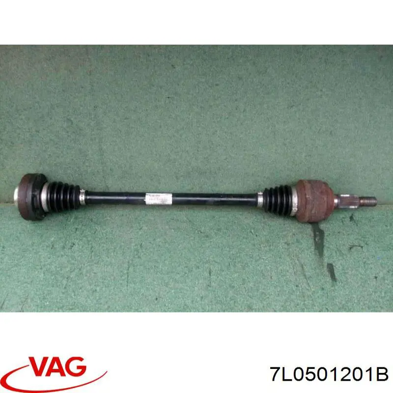 7L0501201B VAG semieixo traseiro