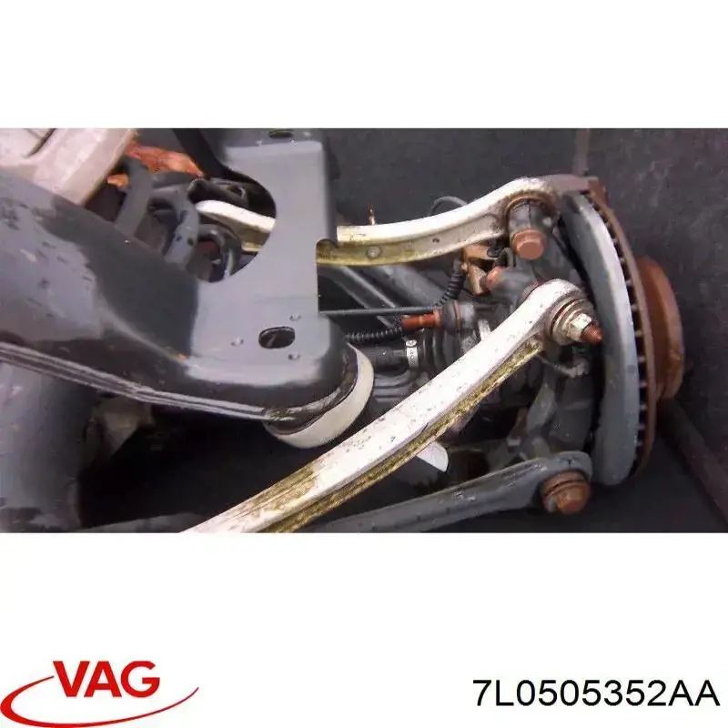 Рычаг задней подвески нижний правый VAG 7L0505352AA цена, от 23.68 USD