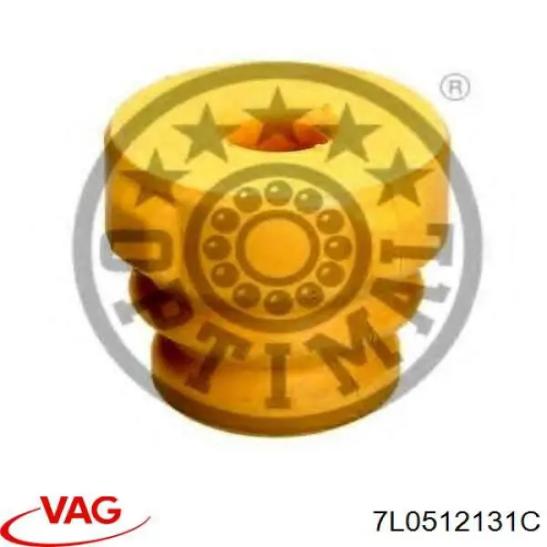 Купить 7L0512131C VAG Отбойник амортизатора заднего