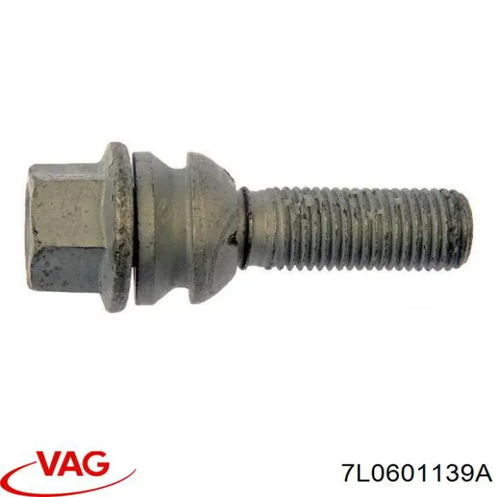 Колесный болт 7L0601139A VAG