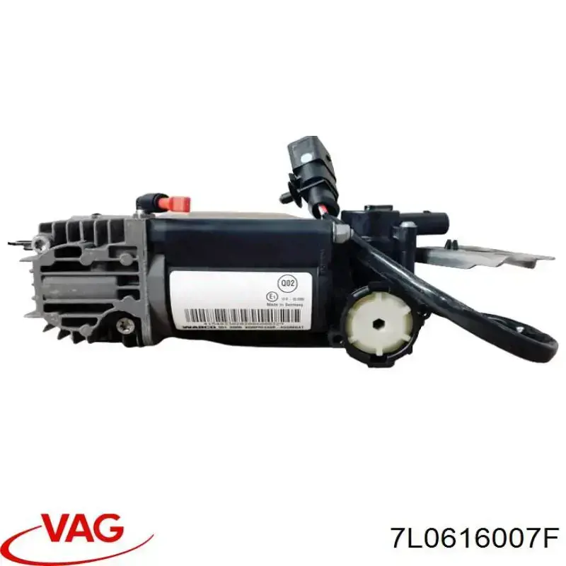 Компрессор пневмоподвески VAG 7L0616007F цена, от 276.06 USD