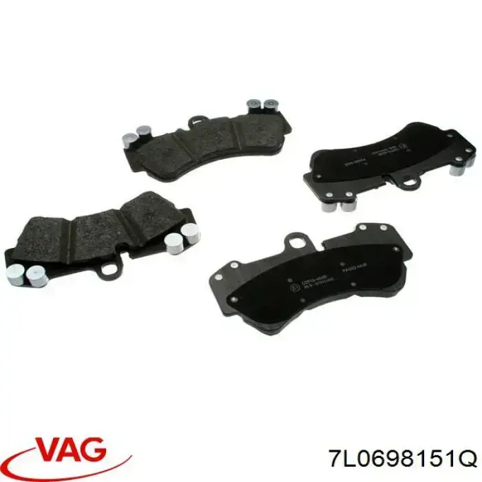 Колодки VAG 7L0698151Q цена, от 56.82 USD