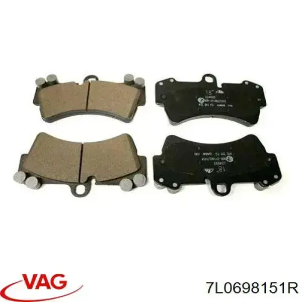 Колодки VAG 7L0698151R цена, от 88.82 USD