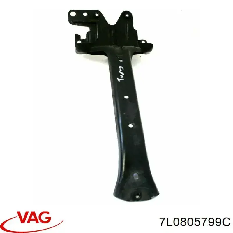 7L0805799C VAG Кронштейн замка капота