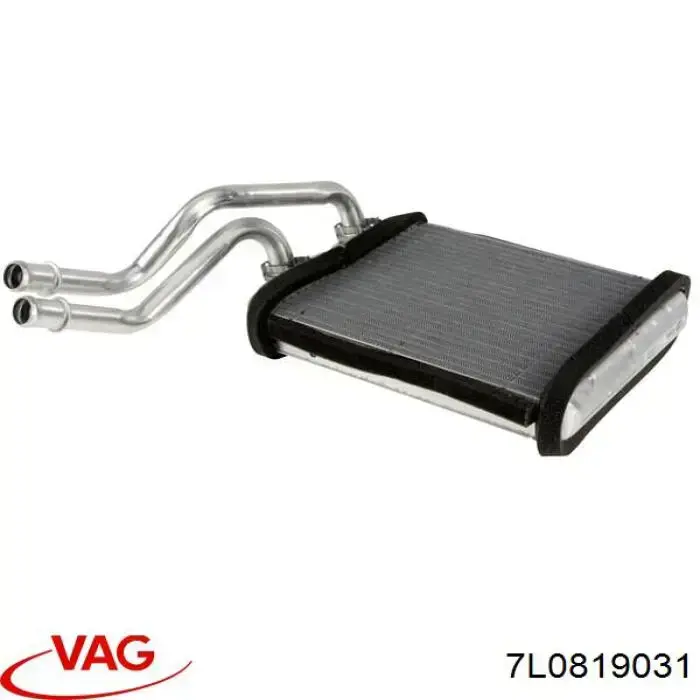 Купить 7L0819031 VAG Радиатор печки
