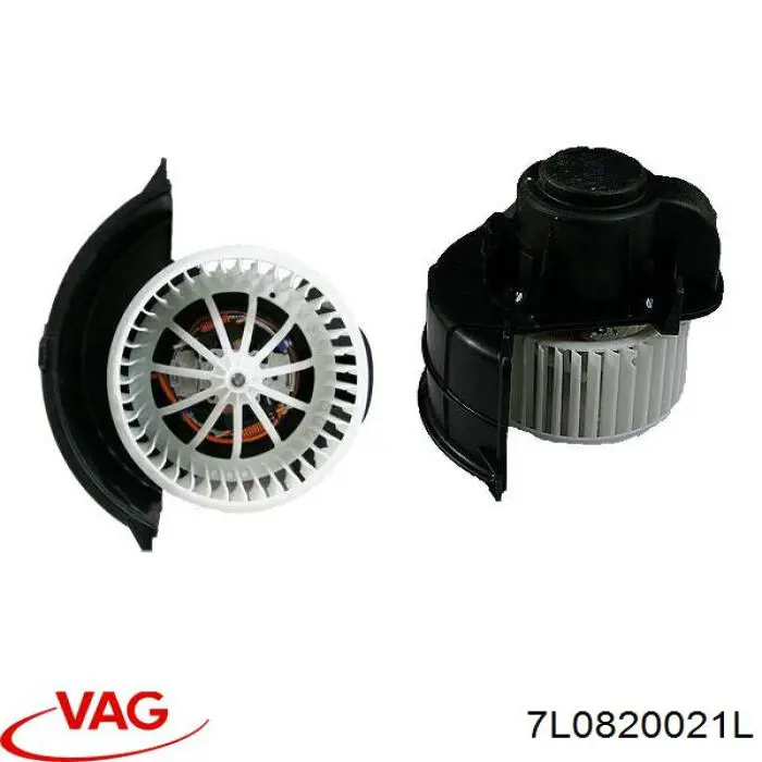 Мотор вентилятора печки (отопителя салона) VAG 7L0820021L цена, от 50.79 USD