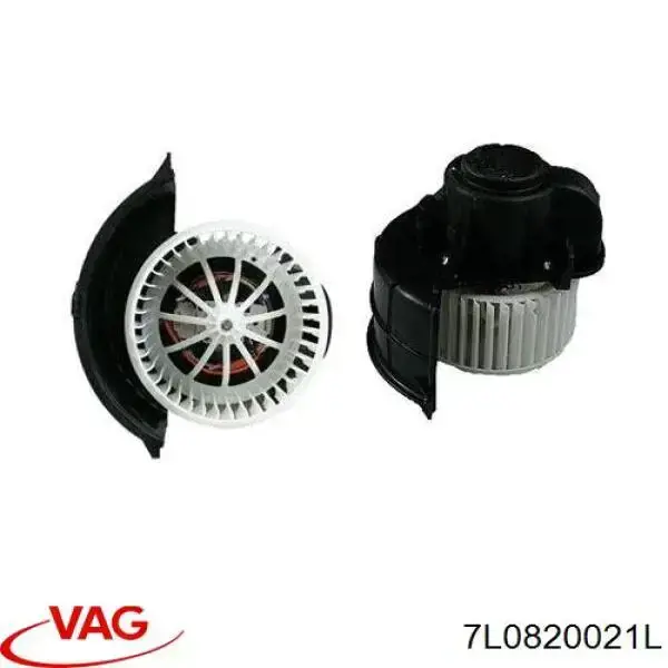 Мотор вентилятора печки (отопителя салона) VAG 7L0820021L цена, от 50.79 USD