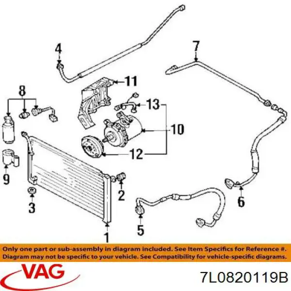  VAG 7L0820119B цена, от 3.80 USD