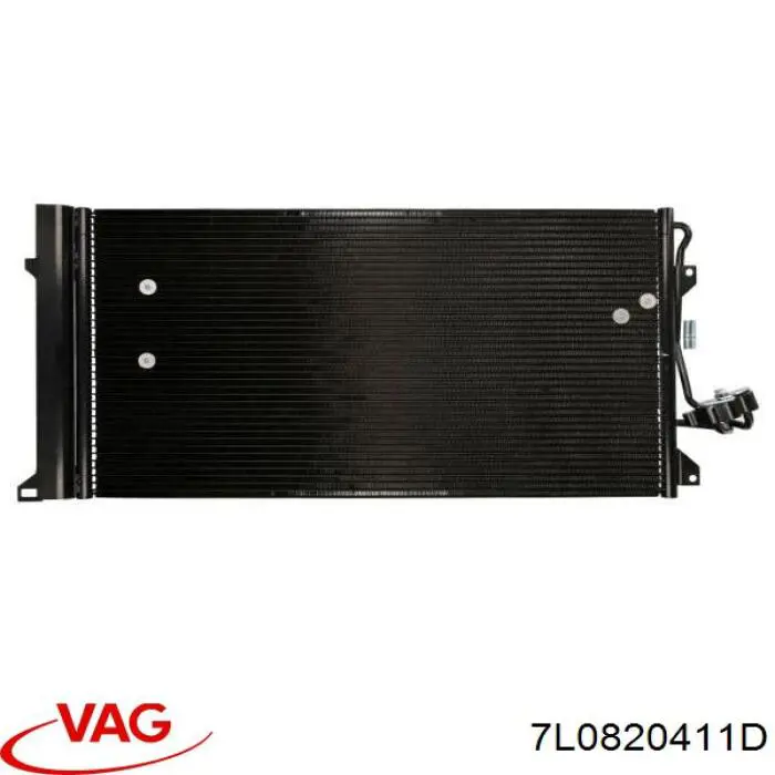 7L0820411D VAG радиатор кондиционера