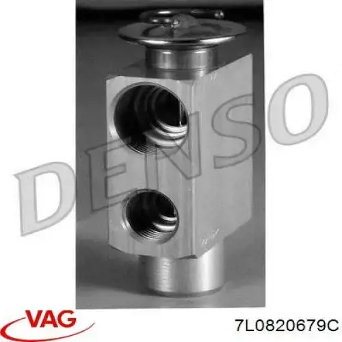 Купить 7L0820679C VAG Клапан TRV кондиционера