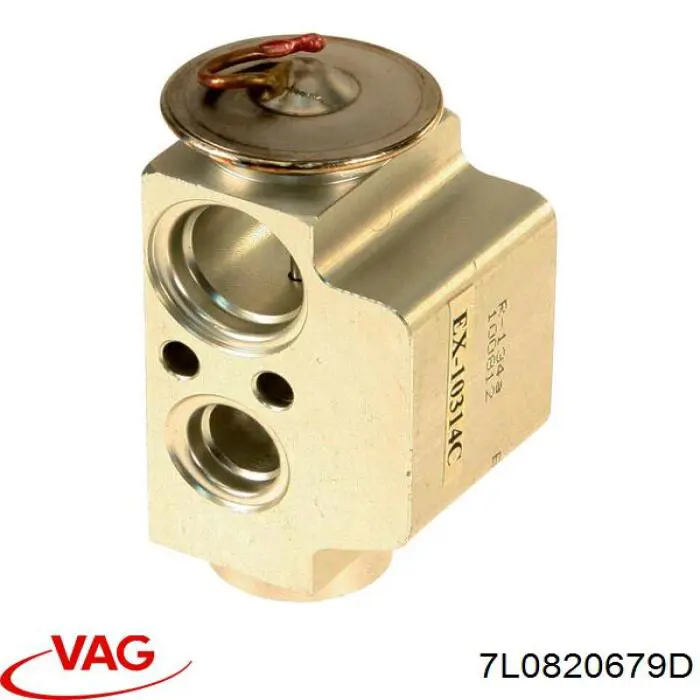 7L0820679D VAG válvula trv de aparelho de ar condicionado