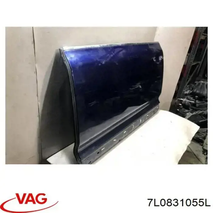 Porta dianteira esquerda Volkswagen Touareg I 7LA, 7L6, 7L7