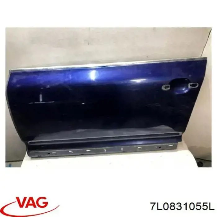 Porta dianteira esquerda Volkswagen Touareg I 7LA, 7L6, 7L7