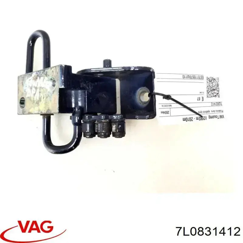 7L0831412 Porsche Завеса двери передней правой
