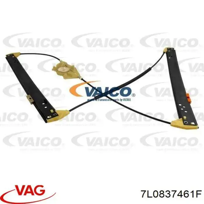 Стеклоподъемник передней левой двери 7L0837461F VAG