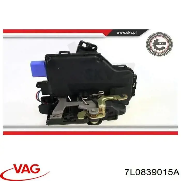 Замок задней двери, левой VAG 7L0839015A цена, от 32.00 USD
