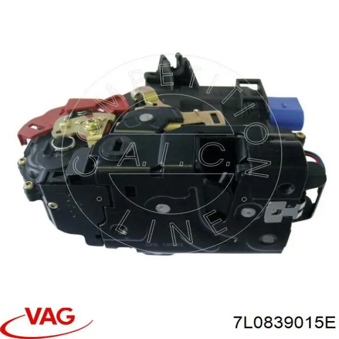 Замок двери задней левой 7L0839015E VAG