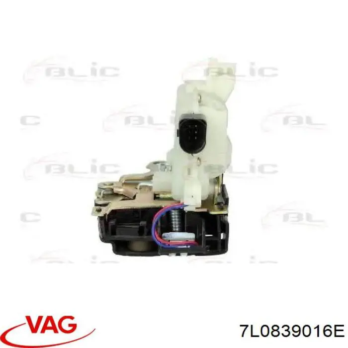 Купить 7L0839016E VAG Замок двери задней правой