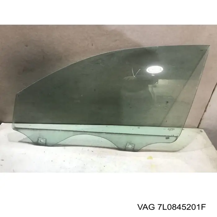 7L0845201F VAG vidro da porta dianteira esquerda
