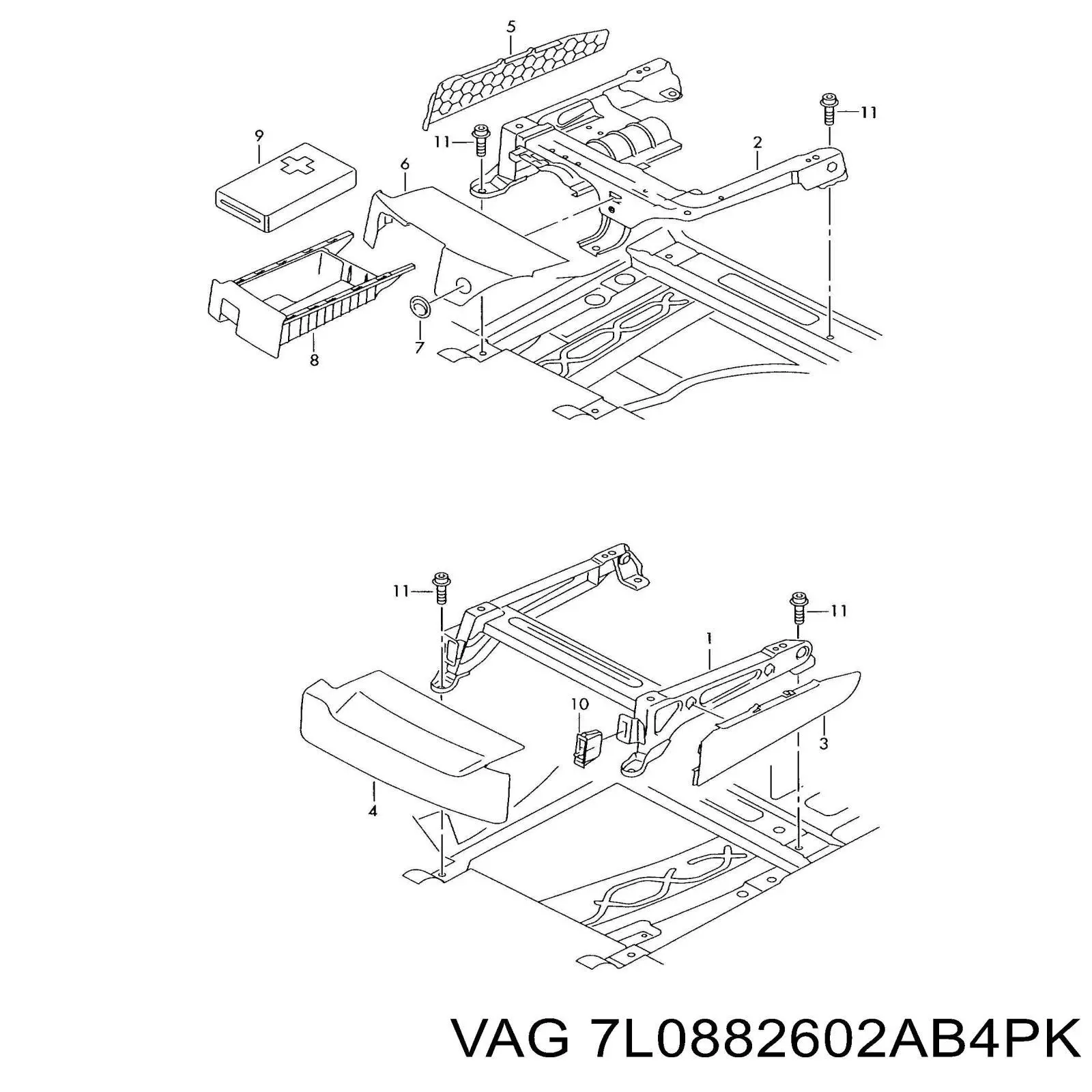  7L0882602AB4PK VAG