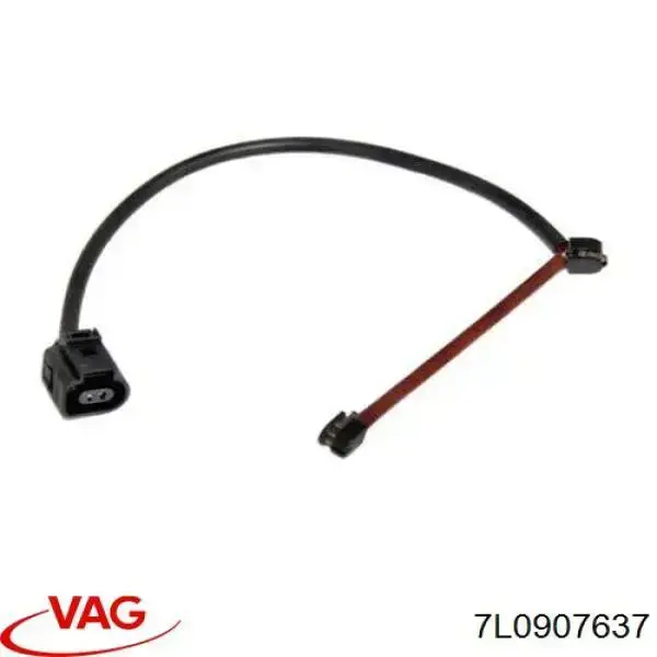 Сигнализатор износ тормозных колодок VAG 7L0907637 цена, от 37.53 USD