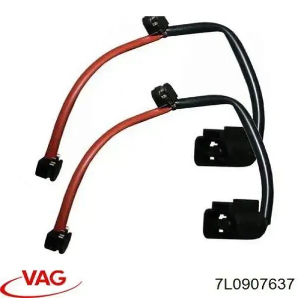 Датчик износа тормозных колодок передний 7L0907637 VAG