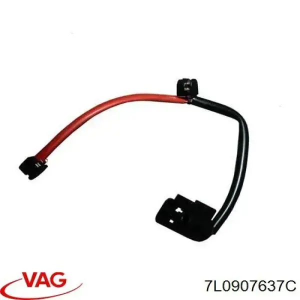 Датчик износа тормозных колодок, задний VAG 7L0907637C цена, от 10.29 USD