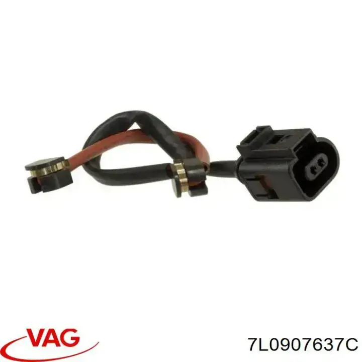 Датчик износа тормозных колодок задний 7L0907637C VAG
