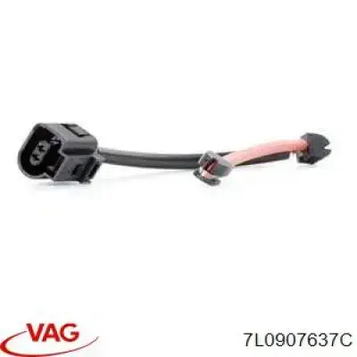 Купить 7L0907637C VAG Датчик износа тормозных колодок задний