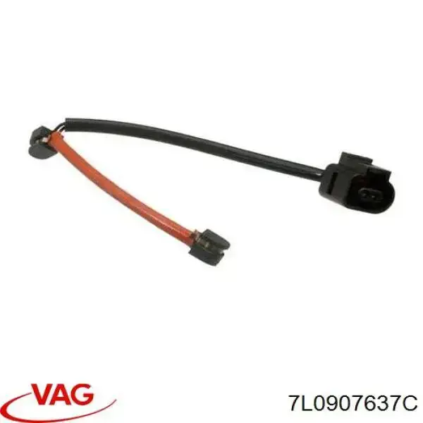 Датчик износа тормозных колодок задний 7L0907637C VAG