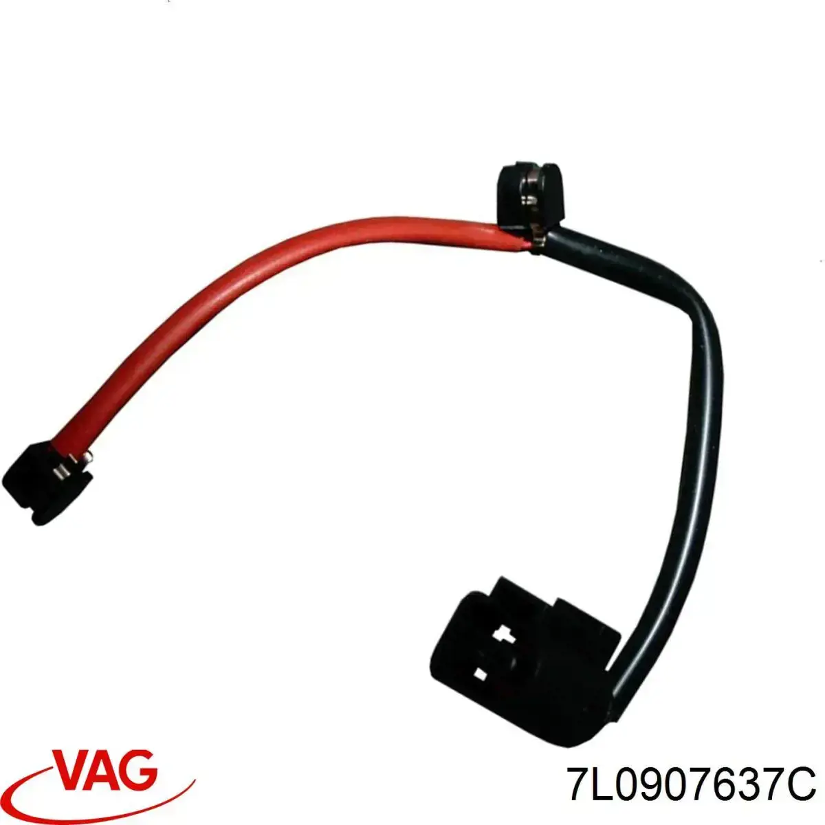 Купить 7L0907637C VAG Датчик износа тормозных колодок задний