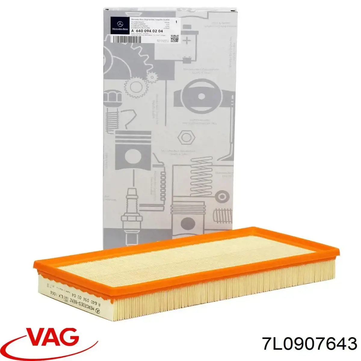 Датчик загрязнения воздуха 7L0907643 VAG