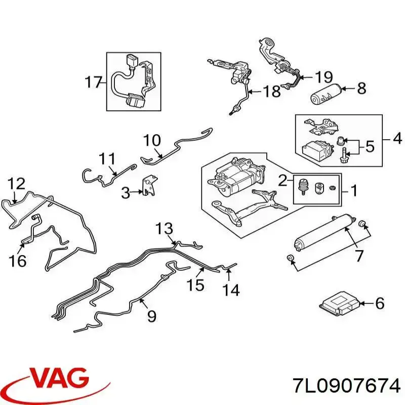 Купить 7L0907674 VAG 