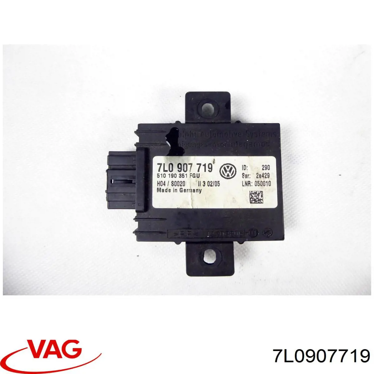 Блок управления (ЭБУ) сигнализацией VAG 7L0907719 цена, от 5.07 USD