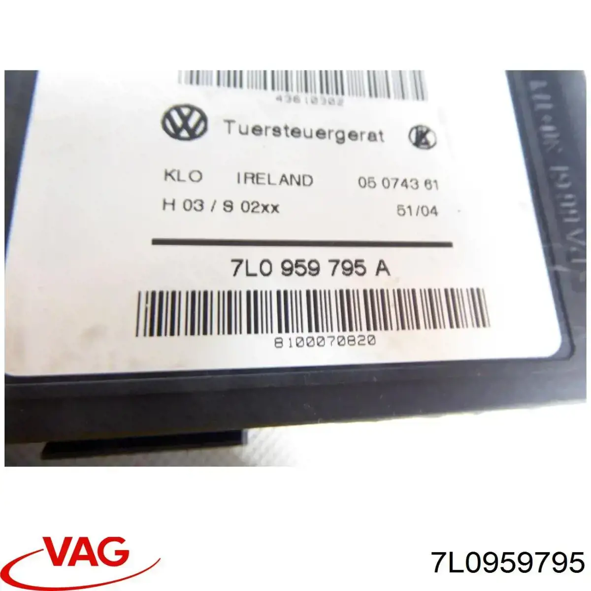 Моторчик стеклоподъемника двери задней, левой VAG 7L0959795 цена, от 12.05 USD