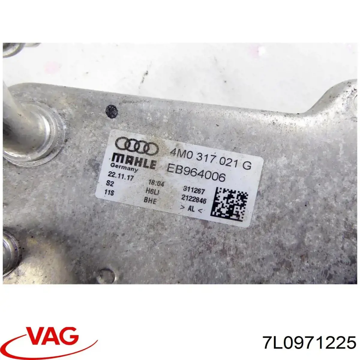 Клема аккумулятора 7L0971225 VAG