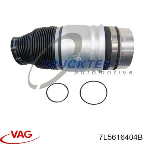 7L5616404B VAG coxim pneumático (suspensão de lâminas pneumática do eixo dianteiro)