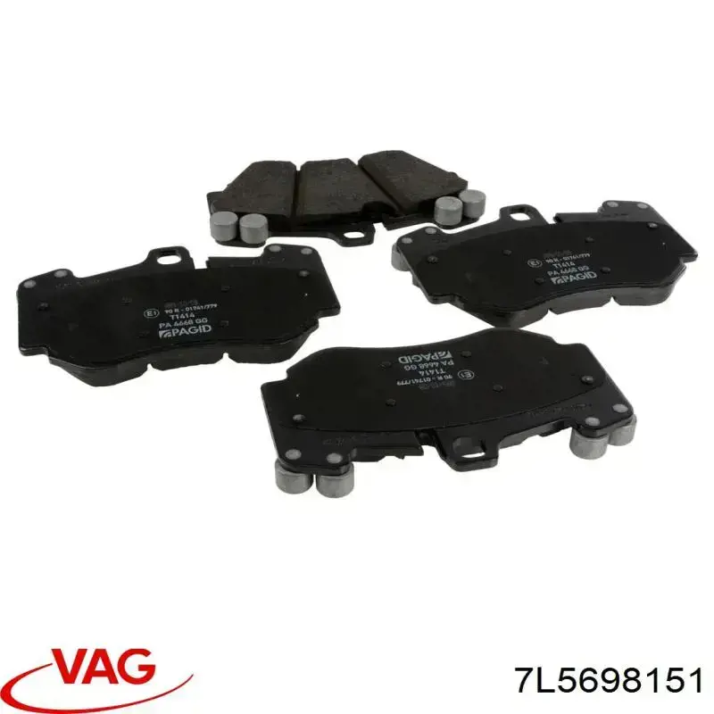 Колодки VAG 7L5698151 цена, от 80.66 USD