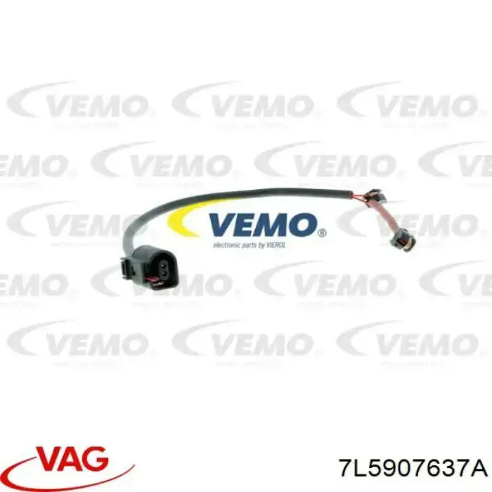 Сигнализатор износ тормозных колодок VAG 7L5907637A цена, от 8.44 USD