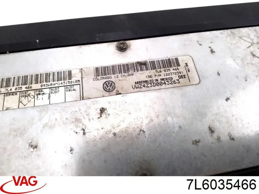 Усилитель звука аудиосистемы VAG 7L6035466 цена, от 44.34 USD