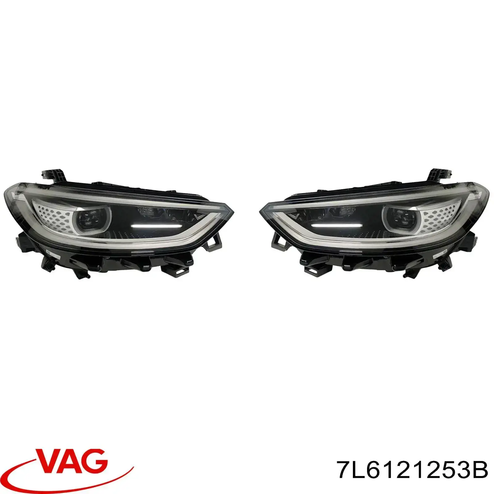 Купить 7L6121253B VAG Радиатор водяной