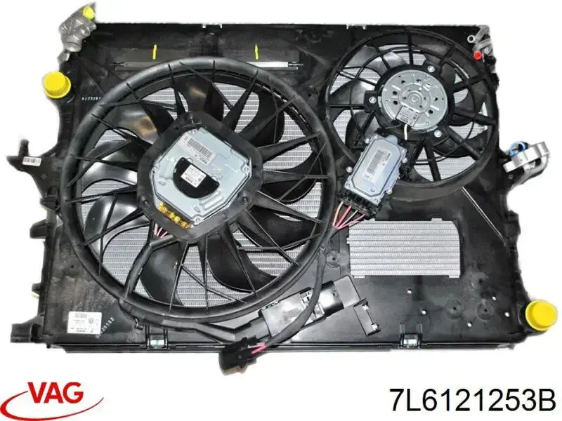 Купить 7L6121253B VAG Радиатор водяной