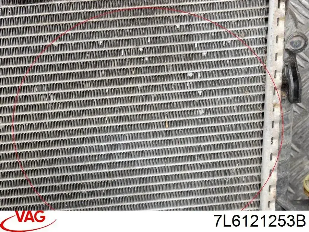 Радиатор охлаждения двигателя VAG 7L6121253B цена, от 44.34 USD