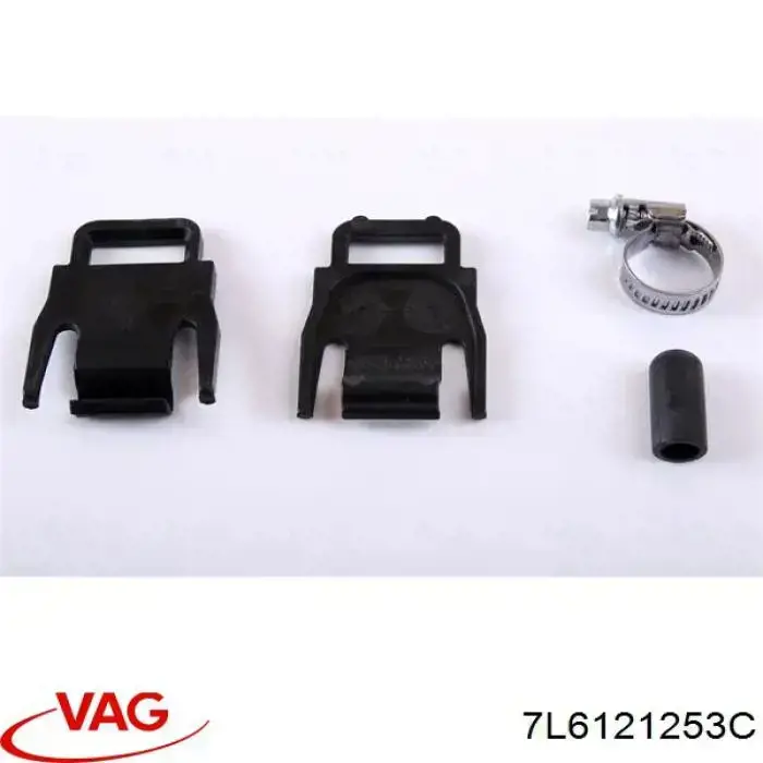 Радиатор 7L6121253C VAG