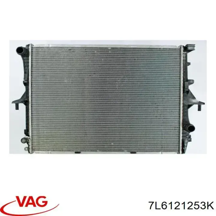 7L6121253K VAG radiador de esfriamento de motor