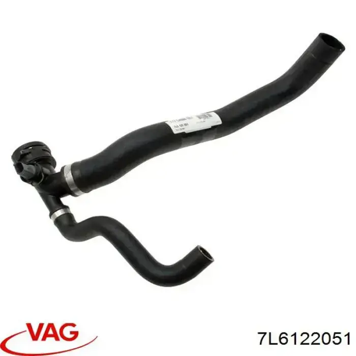 Шланг радиатора, нижний VAG 7L6122051 цена, от 26.81 USD